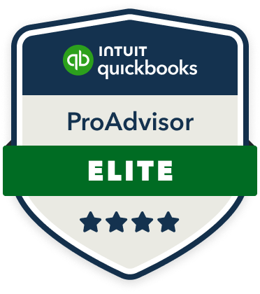 QuickBooks ProAdvisor Elite certification badge